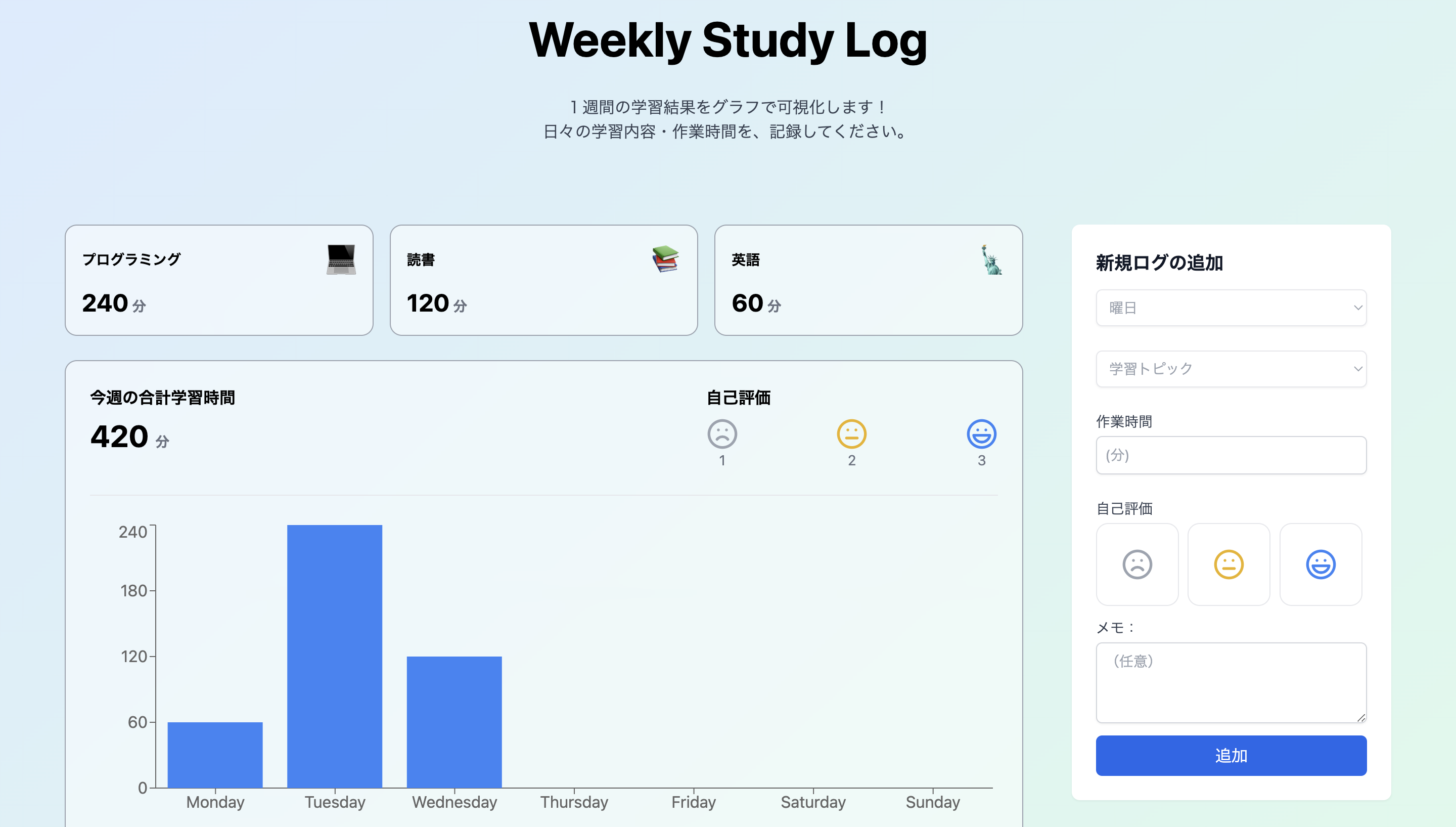 weekly-study-log